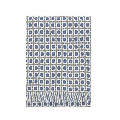 Corona Grey and Blue Throw